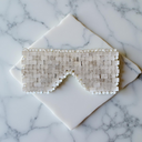 Clear Quartz Crystal Eye Mask