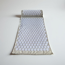 Acupressure Mat & Pillow Set – Light Grey