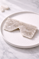 Clear Quartz Crystal Eye Mask