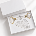 Clear Quartz Gua Sha + Roller Kit (Coming Soon)