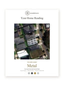 Mini Home Prescription sample reading cover, showing a home's roof on a satellite map with the nine areas drawn on it